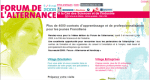 Forum de l'alternance à la Cité des sciences et de l'industrie.