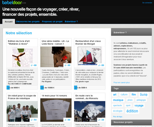 Babeldoor lance la première plateforme de financement participatif