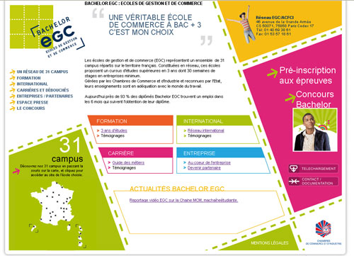 500 places en alternance dans les écoles du Réseau EGC à la rentrée 2010