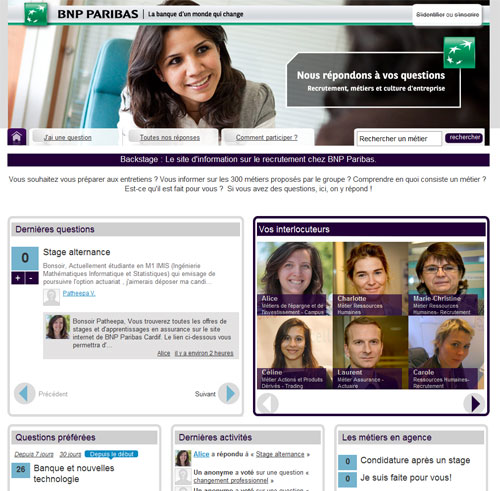 Une application  pour se préparer aux entretiens de recrutement