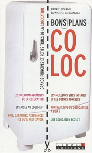Bons Plans Coloc : Un super guide sur la colocation aux éditions LEDUC.S