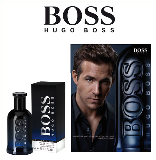 BOSS BOTTLED. NIGHT.