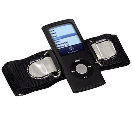 Brassard avec étui pour iPod : pratique pour faire du sport
