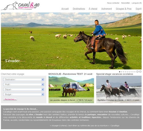 Caval&go, voyages inédits à cheval en France & dans le monde