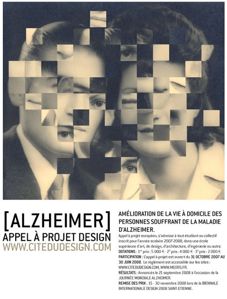  concours de design autour de la maladie d'Alzheimer : Meotis, France Alzheimer, La Cit� du Design 