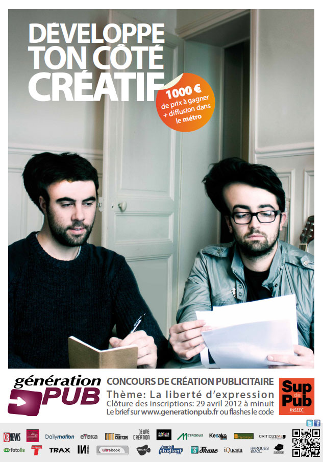 Le concours Génération Pub reprend du service et invite les jeunes créatifs à exprimer leurs talents et leurs idées au profit d'une grande cause