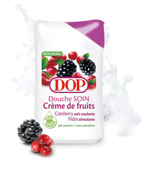 Dop lance une gamme de crème douche fruitées et gourmandes!