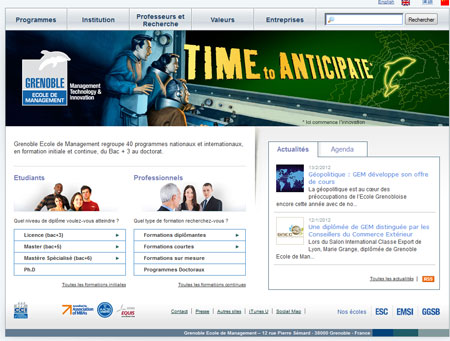 ACCOR : Parrain de la promotion 2011 de l'ESC Grenoble