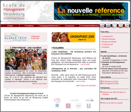 L�Ecole de Management Strasbourg premi�re ESC fran�aise � d�crocher le label QualEthique !  