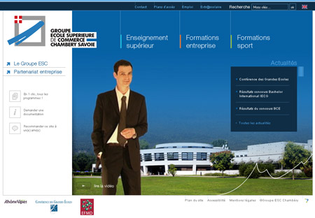 Une  Chaire � Exp�rience de la Montagne � : L�UCPA, partenaire de l�ESC Chamb�ry