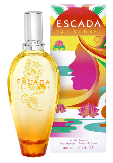 Taj Sunset : un parfum plein d'aventure et d'exotisme signé Escada