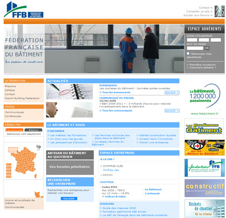 Les Coulisses du B�timent : les 9, 10  et 11 octobre prochains