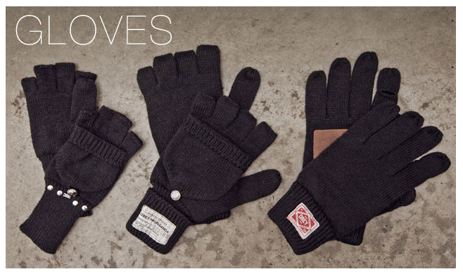 Le retour du froid, et donc des gants et des mitaines revisités par OBEY