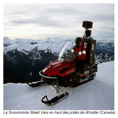 Google Street View débarque sur les pistes !