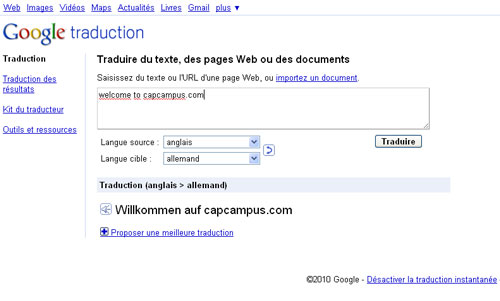Traduction google : il y a le son maintenant !