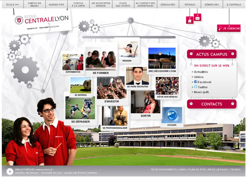 Centrale Lyon lance un nouveau site web dédié à ses futurs  étudiants