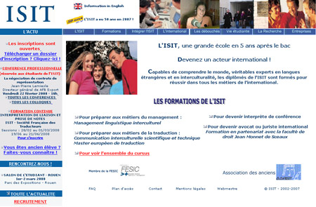 L'ISIT met le cap sur P�kin pour les JO