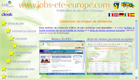 Jobs d'�t� : 15000 jobs d'�t� en Europe sur www.jobs-ete-europe.com