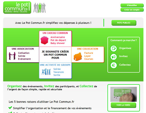 Lepotcommun.fr : Pratique pour les étudiants et les associations étudiantes pour financer un événement, une soirée