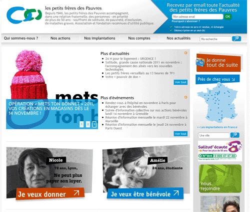 Pour les fêtes de fin d'année, les petits frères des Pauvres recherchent des bénévoles dans toute la France