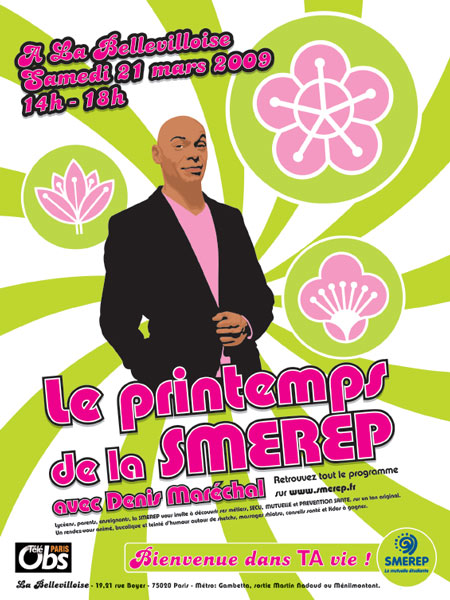 Printemps de la SMEREP : Présence de l'humoriste Denis Maréchal