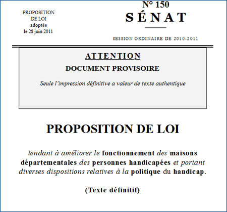 Etudiants handicapés : du nouveau avec le projet de loi du sénateur Paul Blanc