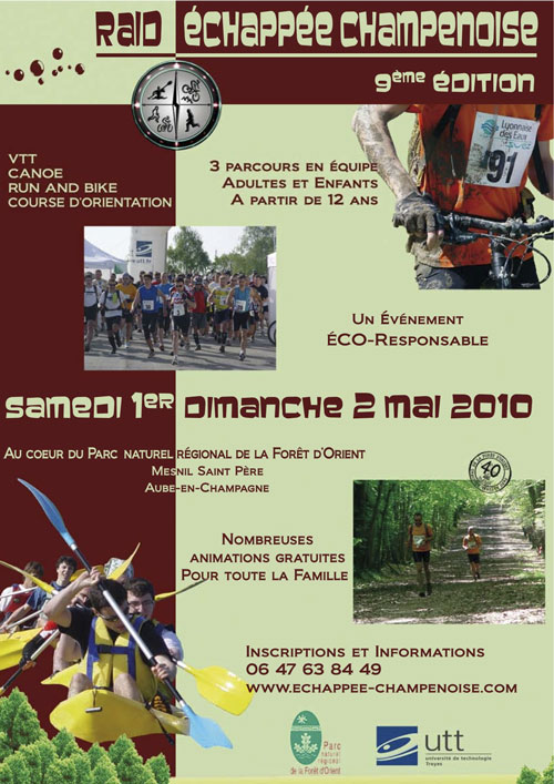 9 ème RAID Echappée Champenoise 20109