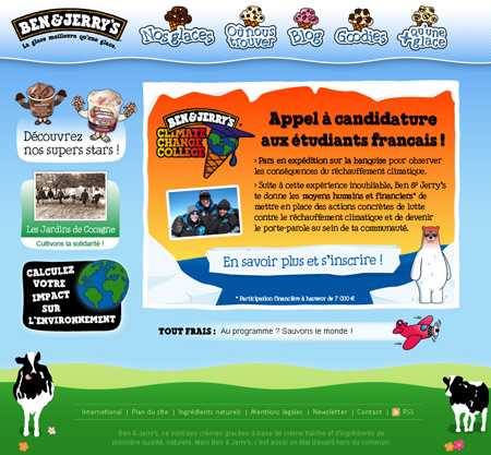 Stage en Arctique :  Ben & Jerry's recrutent !