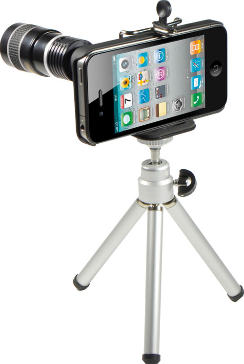 L'accessoire de paparazzi pour IPhone 4 : doper votre iphone avec un téléobjectif