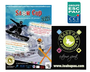 L'association sportive TEAHU'PAU de l'ESC Pau orgnaise la Snow Cup