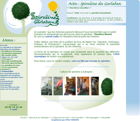 La Spiruline : Interview de Vincent RIOUX producteur de Spiruline