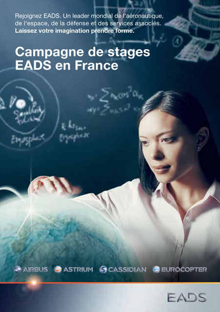 Trouver un stage chez EADS : le recrutement pour 2012 est ouvert!