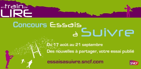 Essais à Suivre , un concours organisé par la SNCF