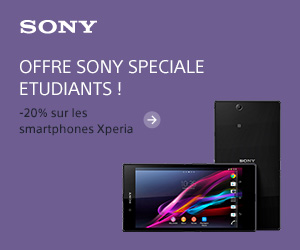 Sony education store : Remise étudiant produits Sony : jusqu'à 30% via le Sony Education Store 