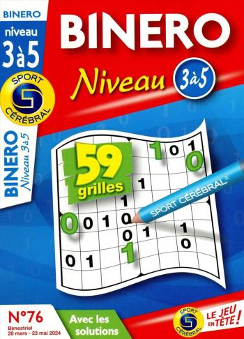 Binero niveau 3 à 5