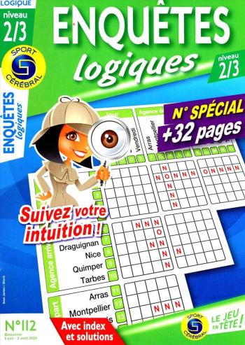Enquêtes logiques niveau 2/3