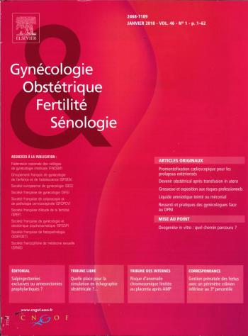 Gynécologie Obstétrique Fertilité & Sénologie