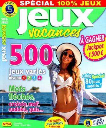 Jeux vacances Spécial 100% Jeux