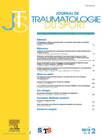 Journal De Traumatologie Du Sport