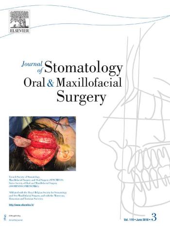 Journal of Stomatology oral and maxillofacial surgery