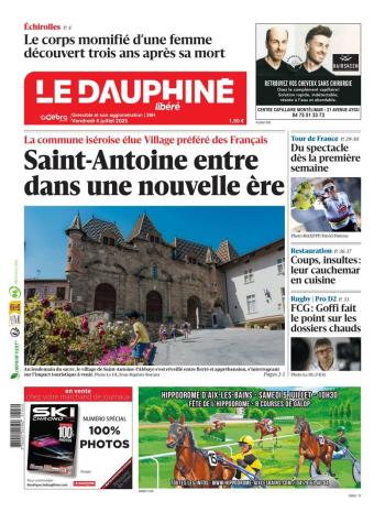 Le Dauphiné Libéré, Ed. Grenoble, Gresivaudan, Vercors, Romanche