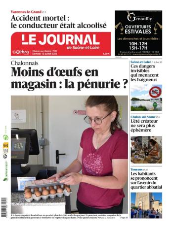 Le Journal de Saône et Loire, Ed. de Chalon Sur Saône