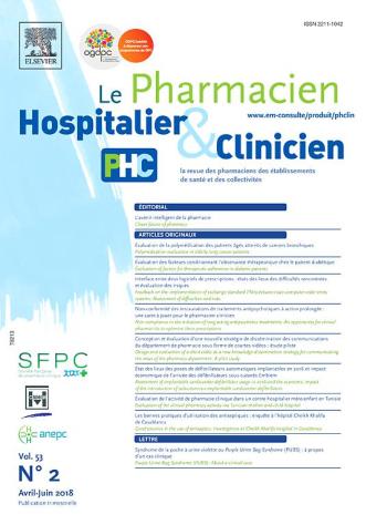 Le Pharmacien Clinicien