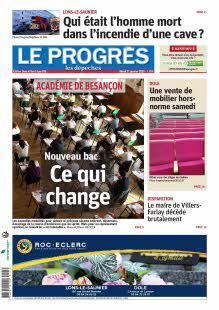 Le Progrès, Ed. de Dole et Nord Jura