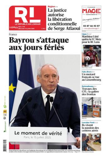 Le Républicain Lorrain, Ed. de Metz