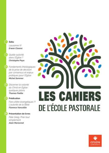 Les Cahiers De L'Ecole Pastorale