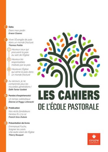 Les Cahiers De L'Ecole Pastorale