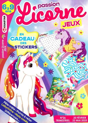 Passion licorne jeux
