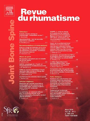 Revue Du Rhumatisme
