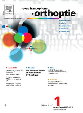Revue Francophone d'Orthoptie